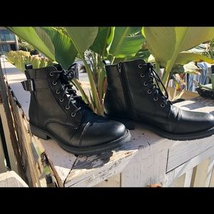 Madden girl combat boots size 9 women’s black